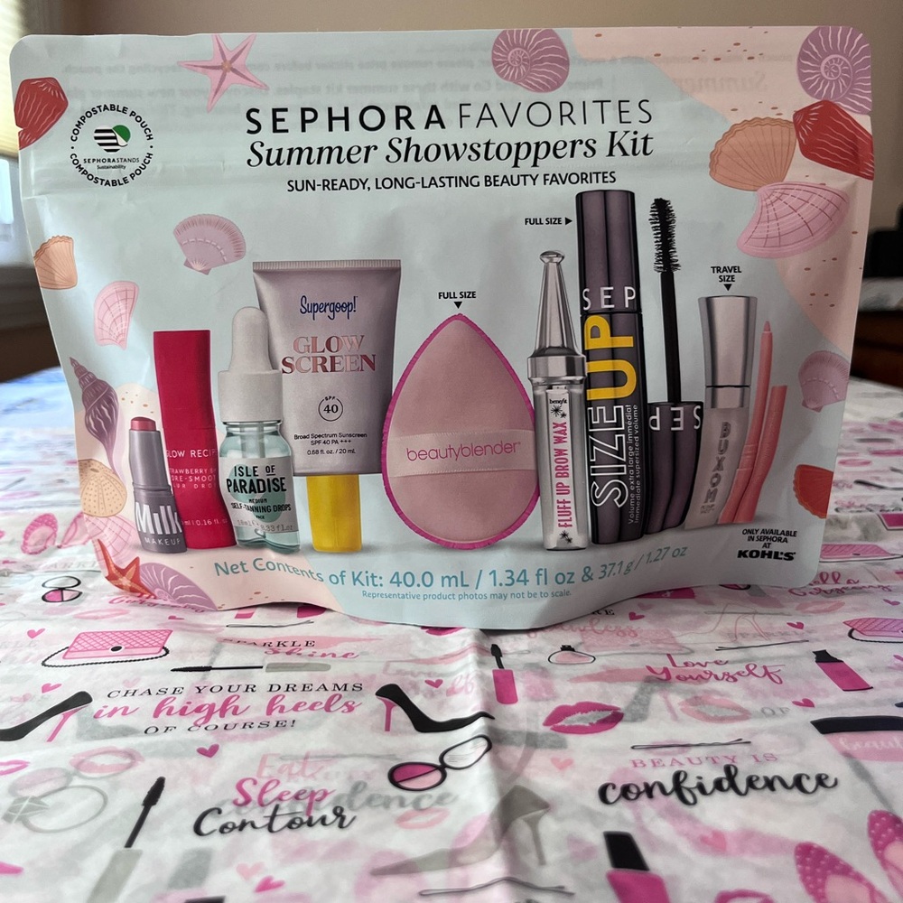 💋💄💋 SEPHORA FAVORITES SUMMER SHOWSTOPPERS KIT 💋💄💋 NWT 💋💄💋